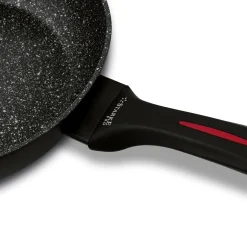 Zestaw 3 patelni granitowych głębokich Starke Pro Piccante 20 cm 24 cm 28 cm