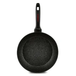 Zestaw 3 patelni granitowych głębokich Starke Pro Piccante 20 cm 24 cm 28 cm