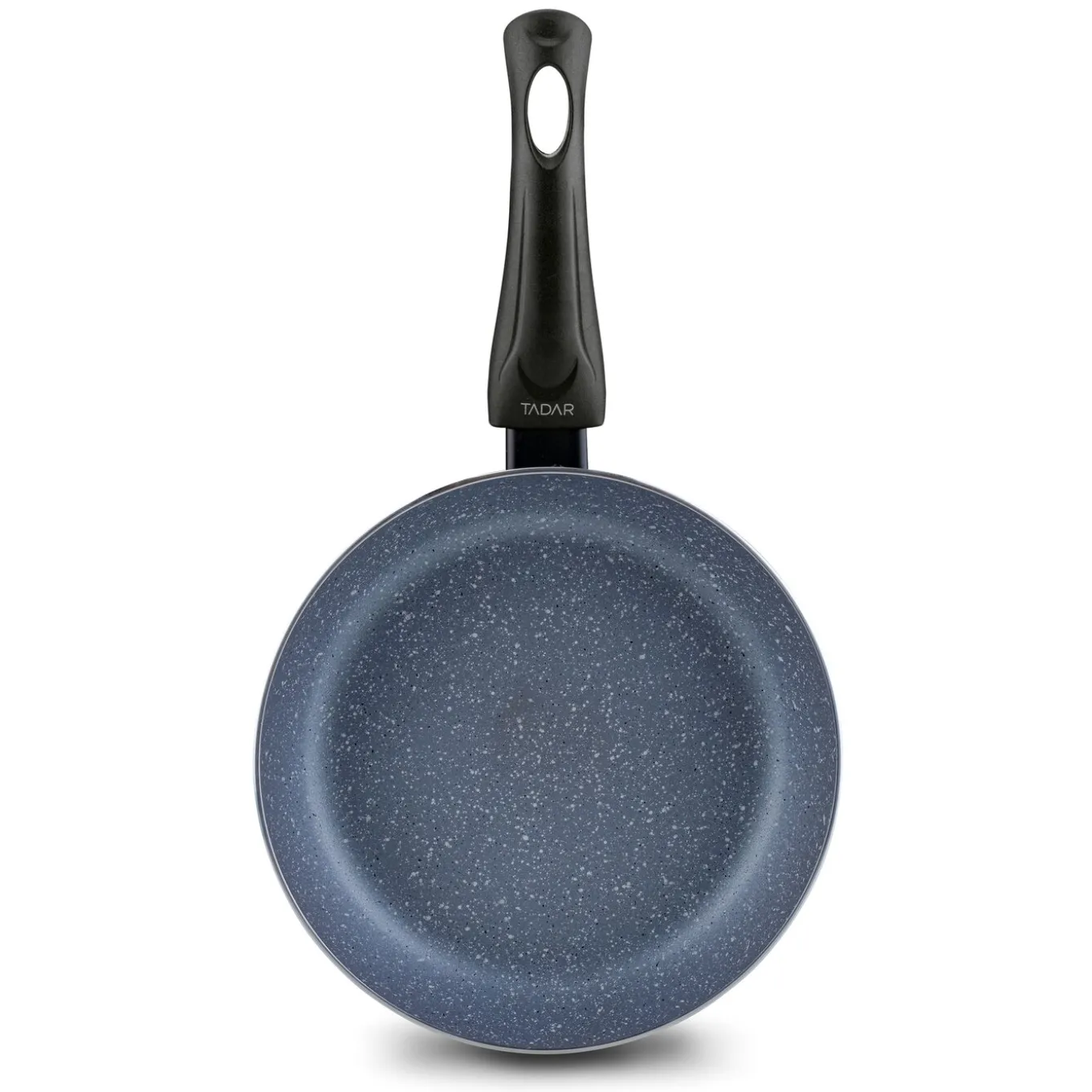 Zestaw 3 patelni marmurowych Tadar Roca 20 cm 24 cm 28 cm bez indukcji i 5 miarek