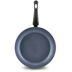 Zestaw 3 patelni marmurowych Tadar Roca 20 cm 24 cm 28 cm bez indukcji i 5 miarek