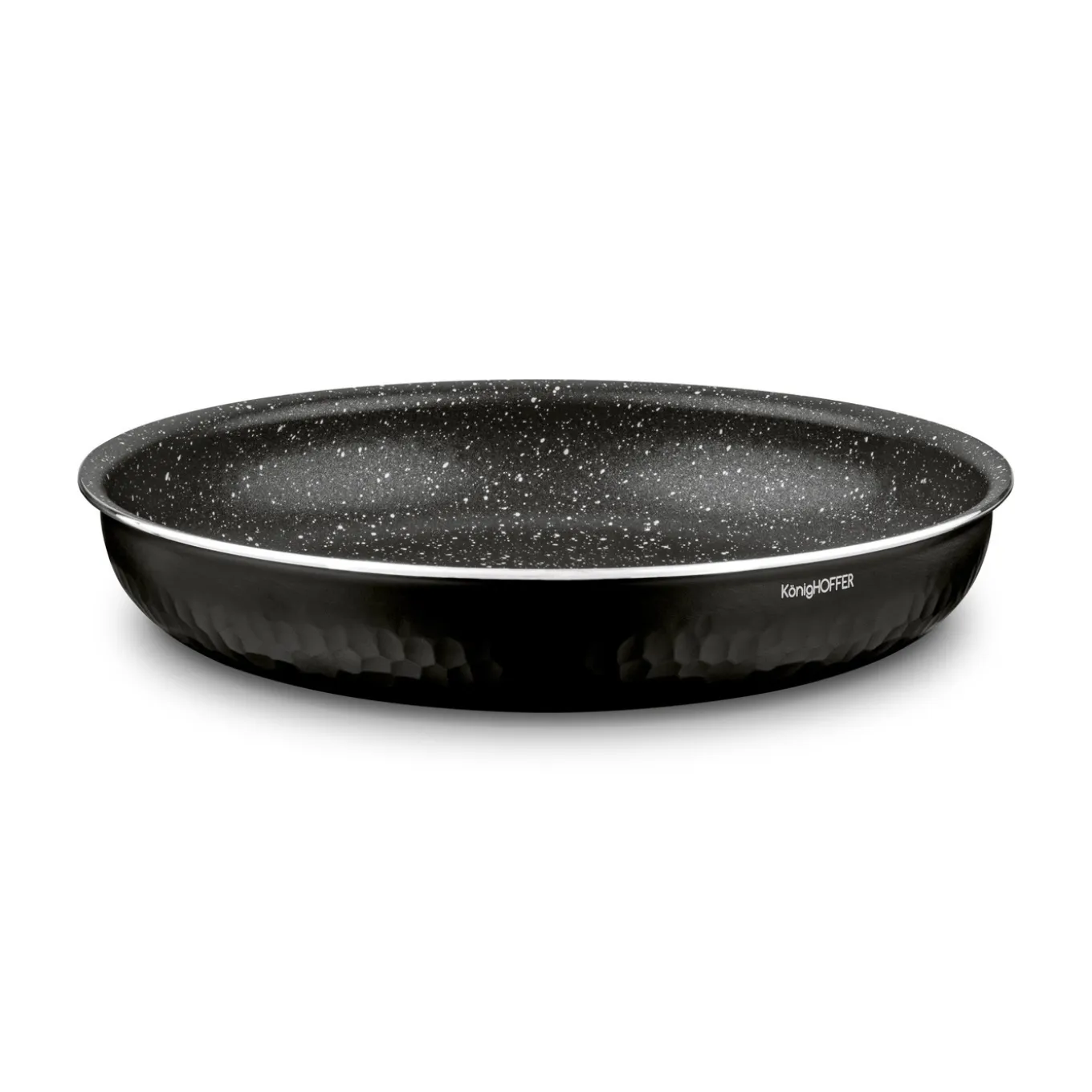 Zestaw 3 patelni z powłoką marmurową i odpinaną rączką Konighoffer Handy 20 cm 24 cm 28 cm