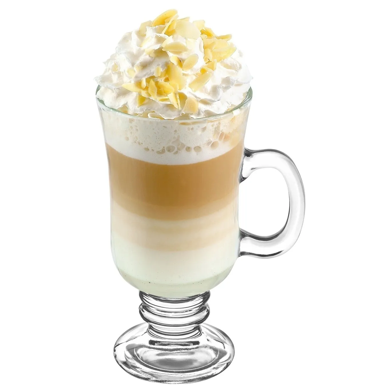 Zestaw 6 szklanek Tadar Irish 240 ml i 6 złotych łyżeczek koktajlowych