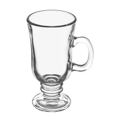 Zestaw 6 szklanek Tadar Irish 240 ml i 6 złotych łyżeczek koktajlowych