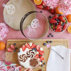 Zestaw 2 tortownic Tadar 24 i 28 cm z powłoką ceramiczną